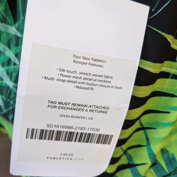 Fabletics dash romper - Picture 7 of 8